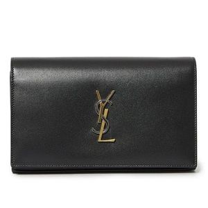 New Saint Laurent Cassandre Envelope Large Wallet On Chain
